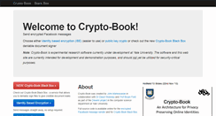 Desktop Screenshot of crypto-book.com